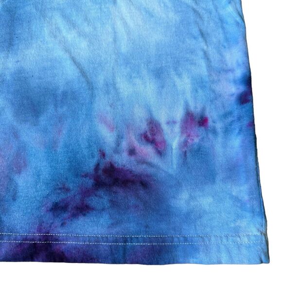 The Limited America Clothing Store Vintage Women's T-Shirt 14 L Ice Dyed Tie Dye - Picture 5 of 11